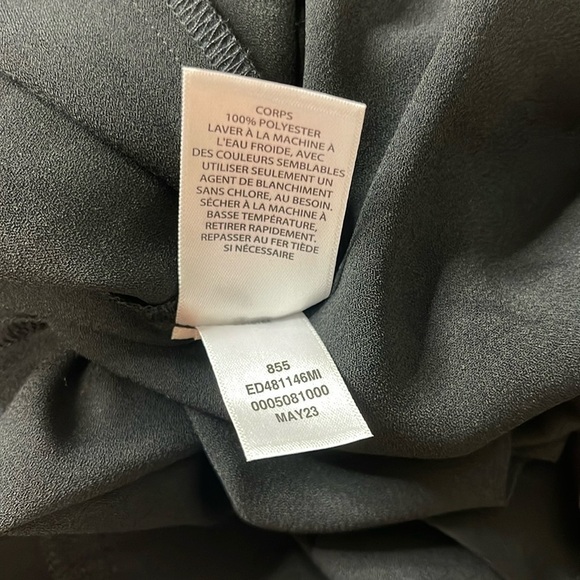 OPEN EDIT Women's Black Halter Top Cut Out Back Jumpsuit Size M - Picture 11 of 11